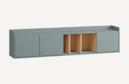 ТВ-тумба подвесная Воямполь-2 Plywood Mint