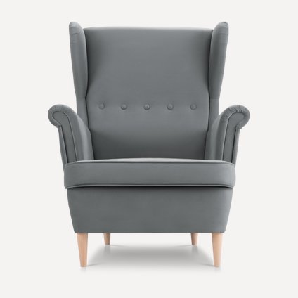 Кресло Дженкс Velvet Grey