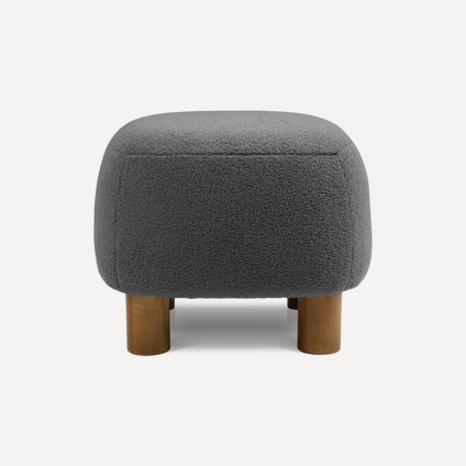 Пуф Лонди Мех Графитовый