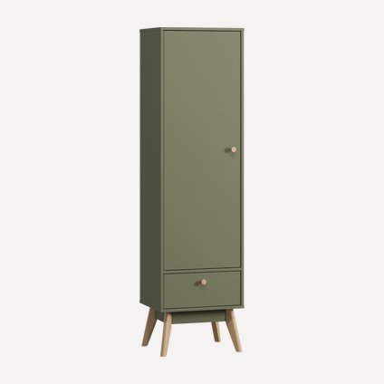 Распашной шкаф Торвалль-1.1 Olive