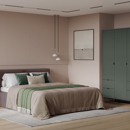 Спальня модульная Трейвис 2 Темно-зеленый