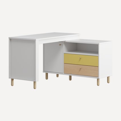 Письменный стол Дикинс-2 Mustard