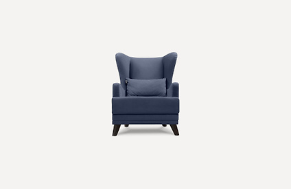 Кресло Оксфорд Velvet Navy Blue распродажа