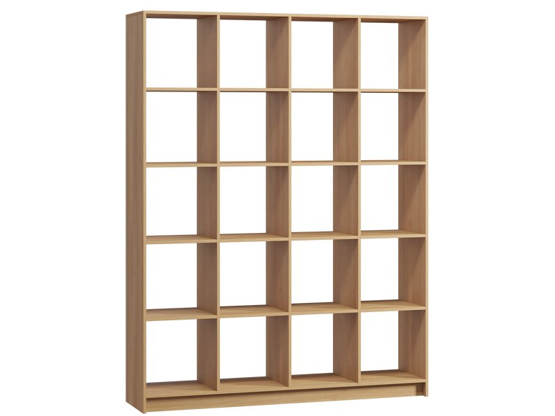 Стеллаж Бруно 1-162x210 Дуб Барбера