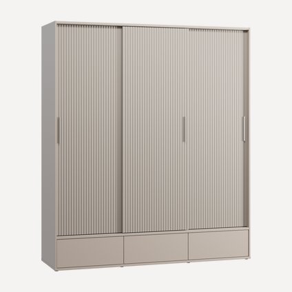 Шкаф-купе Беррингтон 3.1-207x240 Латте