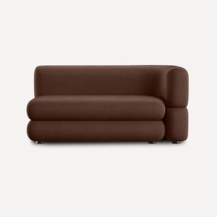 Диван прямой Brera-5 Velour Cinnamon