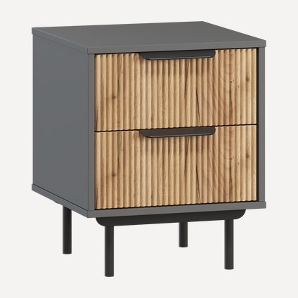 Тумба прикроватная Леванте-1 Grey