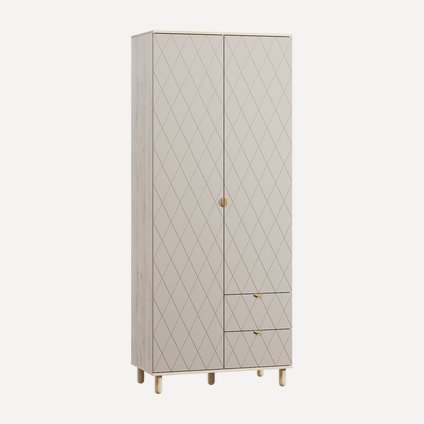 Распашной шкаф Теджонс-2 Diamond Santiago