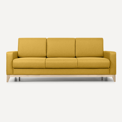 Диван прямой Гритон Textile Yellow