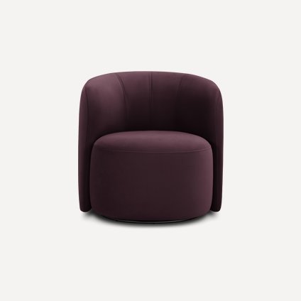 Кресло поворотное Мэник Velvet Wine