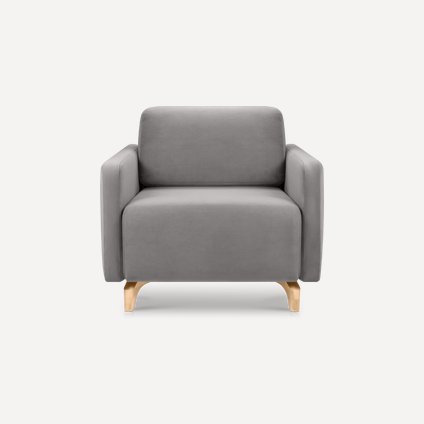 Кресло-кровать Льери Мини Velvet Grey