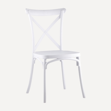 Стул Кроссбэк White