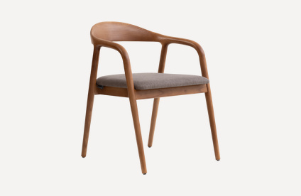 Стул Касл Textile Brown