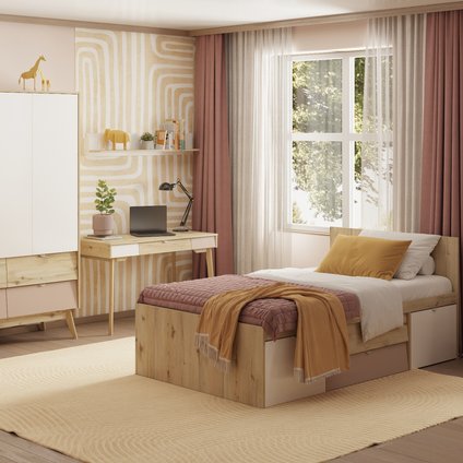 Модульная детская Лесли-1 Latte