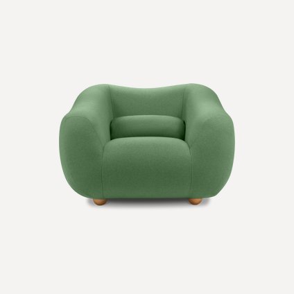 Кресло Тут Рядом Дом Рогожка Зеленый