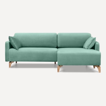 Диван угловой Льери Barhat Mint