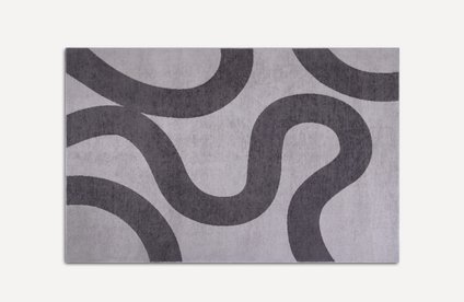Ковер двусторонний Brera Home Textile Dark Grey 160x230