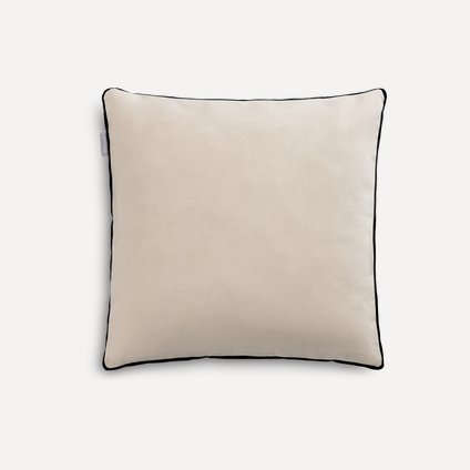 Подушка Бирни Velvet Light Black 45x45