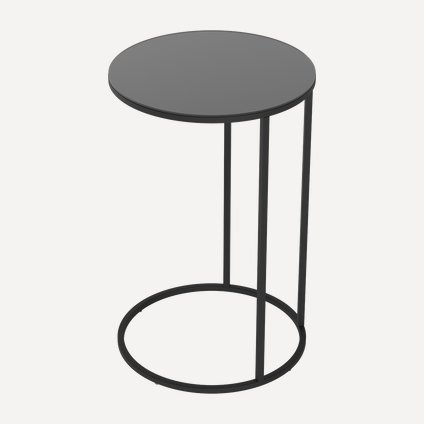 Журнальный стол Ненси Glass Black