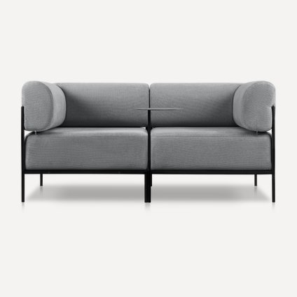 Диван модульный Нолан 2 Шенилл Серый