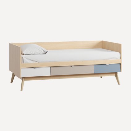 Детская кровать Лесли-3 Plywood Sky