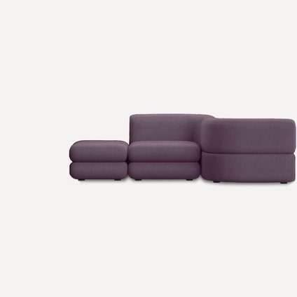 Диван модульный Brera Velour Lilac распродажа