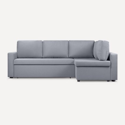 Диван угловой Милбург Textile Silver