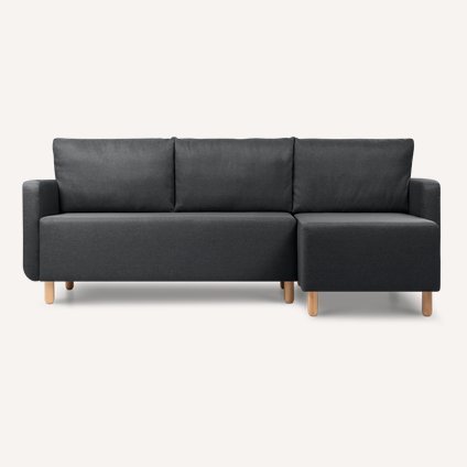 Диван угловой Беллер Textile Grafit