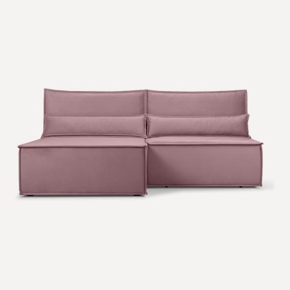 Диван угловой Стаус Velvet Pink