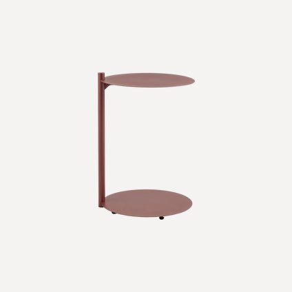 Журнальный стол Слейтон Бордовый