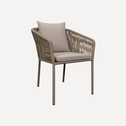 Стул Лимбер Рогожка Бежевый/Латте