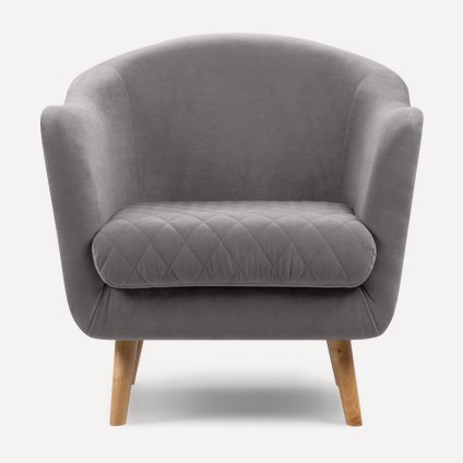 Кресло Балин Velvet Grey