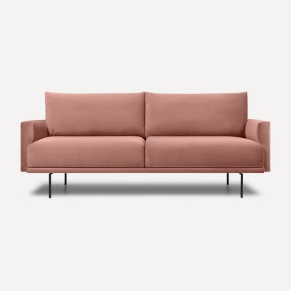 Диван прямой Мисл Barhat Rose