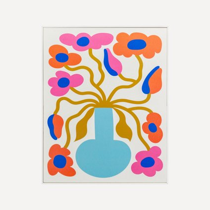 Картина Брайт Blue Vase