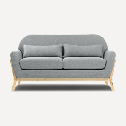 Диван прямой Эннис Textile Grey