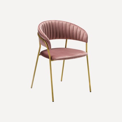 Стул Портман-1 Velvet Pink