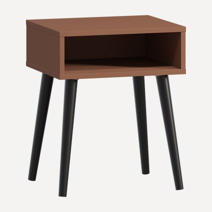 Тумба прикроватная Ивейн-1 Open Terra Black