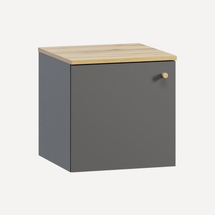 Тумба прикроватная Герти Grey