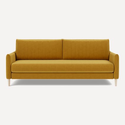 Диван прямой Сваут Velvet Mustard