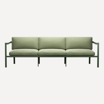 Диван прямой Lotus-1 Textile Olive