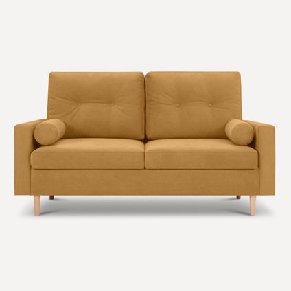 Диван прямой Динс Мини Velvet Yellow распродажа