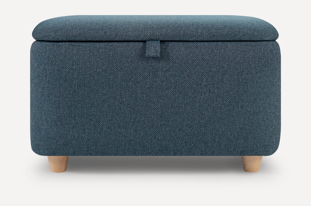 Банкетка Аймо Textile Blue - фото 1