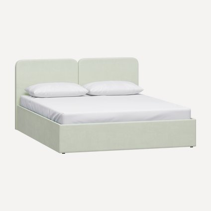 Кровать Вилена 160 Velvet Milk