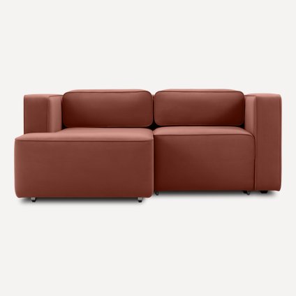 Диван угловой Аронт Мини Velvet Terra