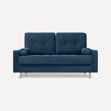 Диван прямой Ситено Мини Velvet Navy Blue