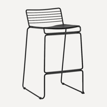 Стул полубарный Данни Black