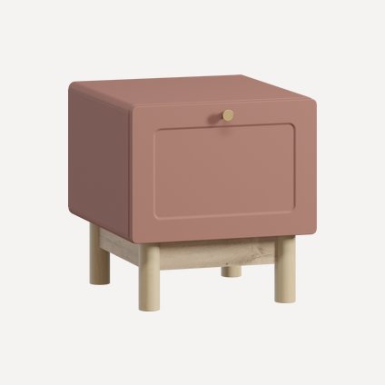 Тумба прикроватная Виклу-1 Coral