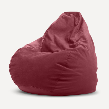 Кресло-мешок Рокси L Velvet Red