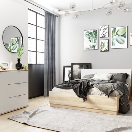 Спальня модульная Стелла 1 Дуб Сонома