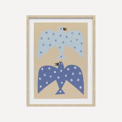 Постер Бердс Dots